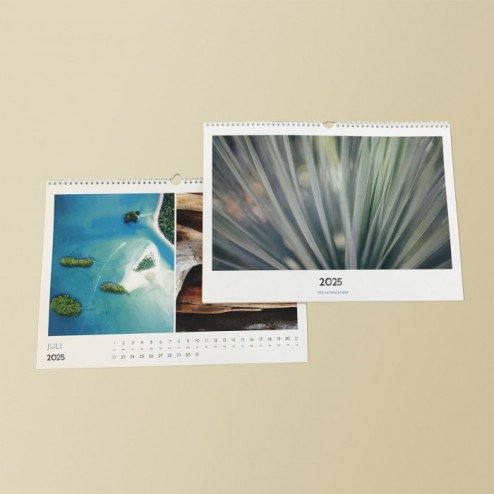 A3 Wandkalender Weiss